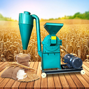 Home use animal flour corn wheat maize milling machine small grain flour mill machinery corn grinding machine