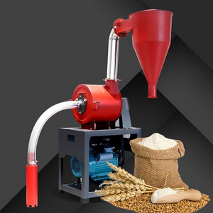 Self-priming Flour Mill Chili Black Pepper Rice Wheat Maize Grain Corn Grinder Grinding Milling Crushing Machine