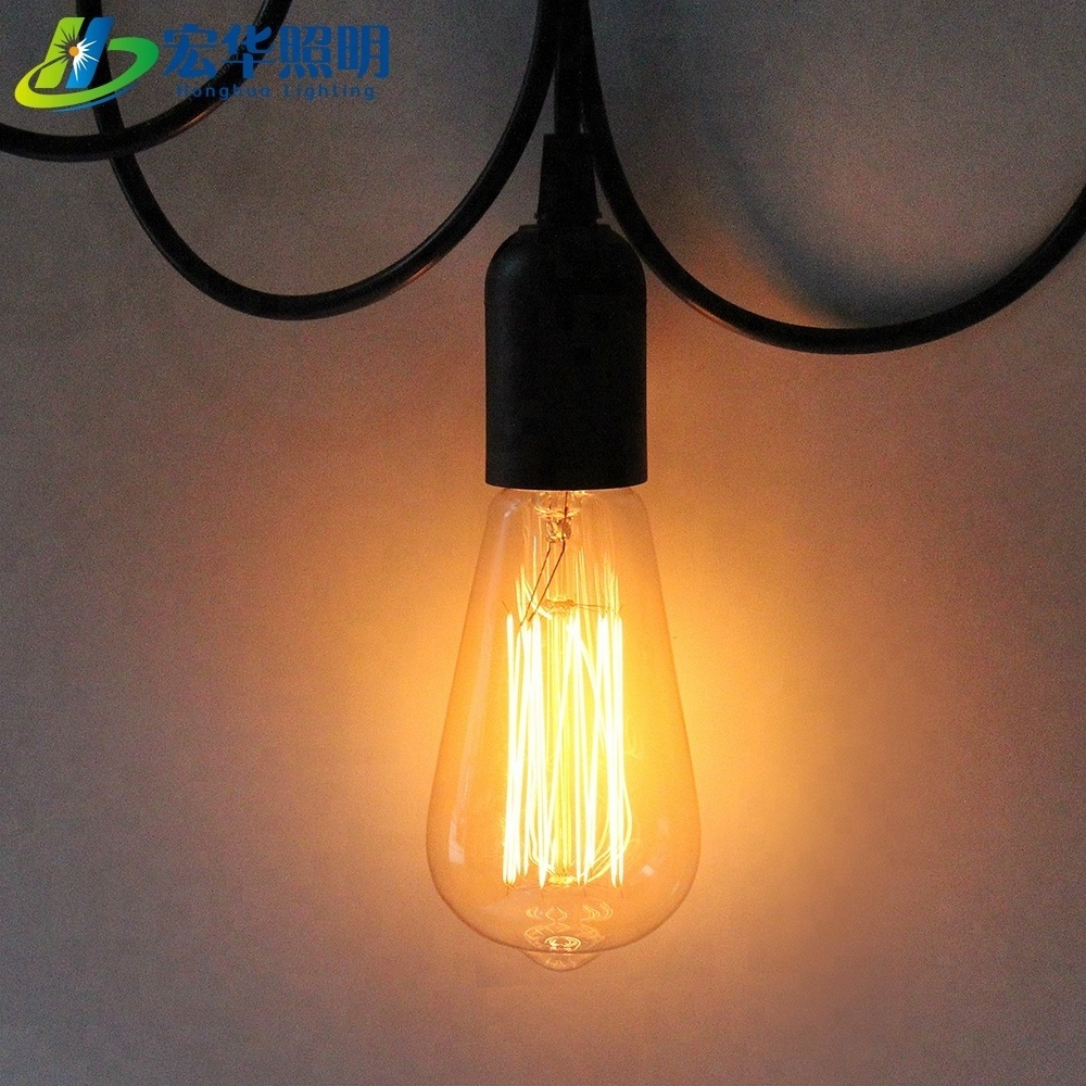 ST64 E26 E27 25W 40W 60W Vintage Edison Incandescent Light Bulb