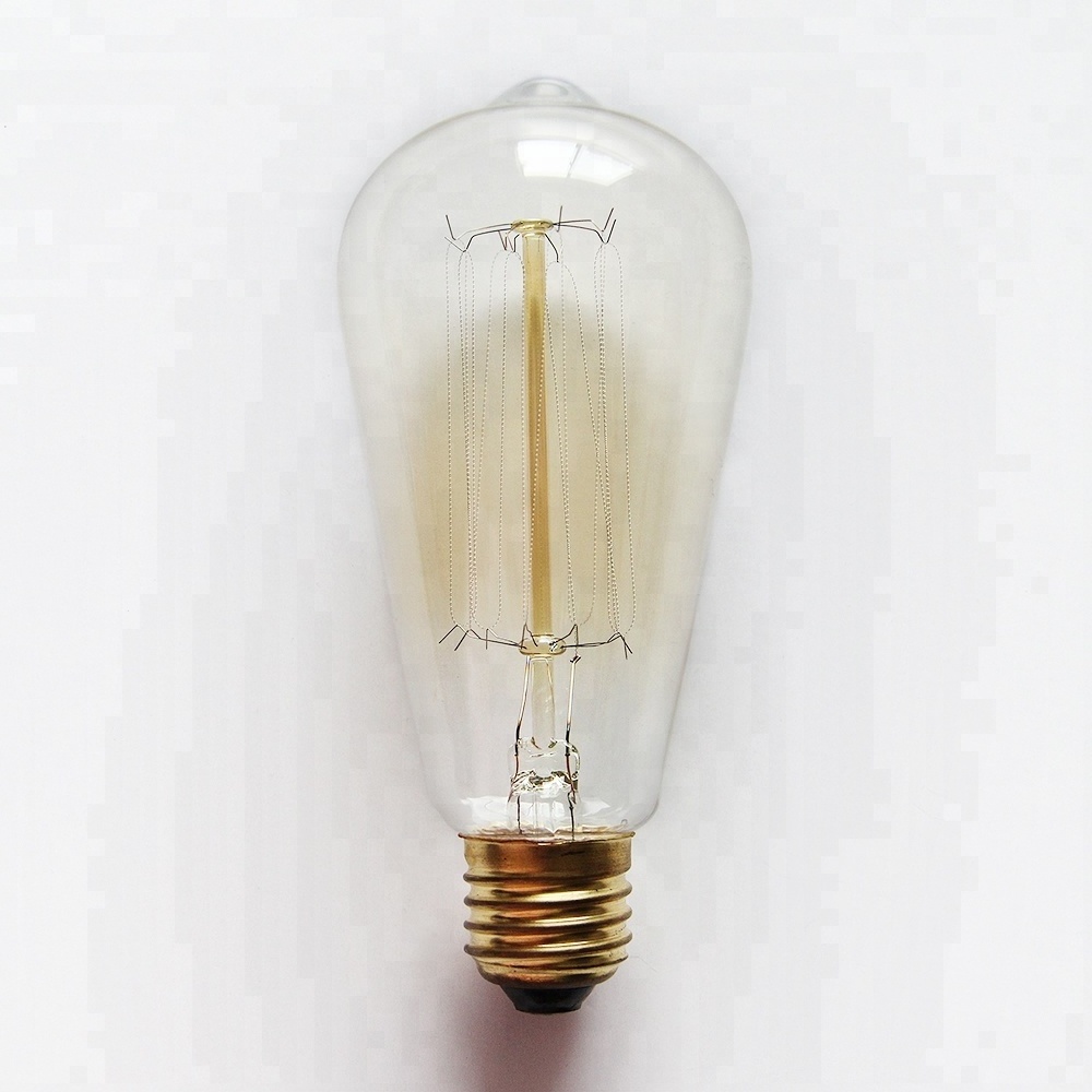 ST64 E26 E27 25W 40W 60W Vintage Edison Incandescent Light Bulb