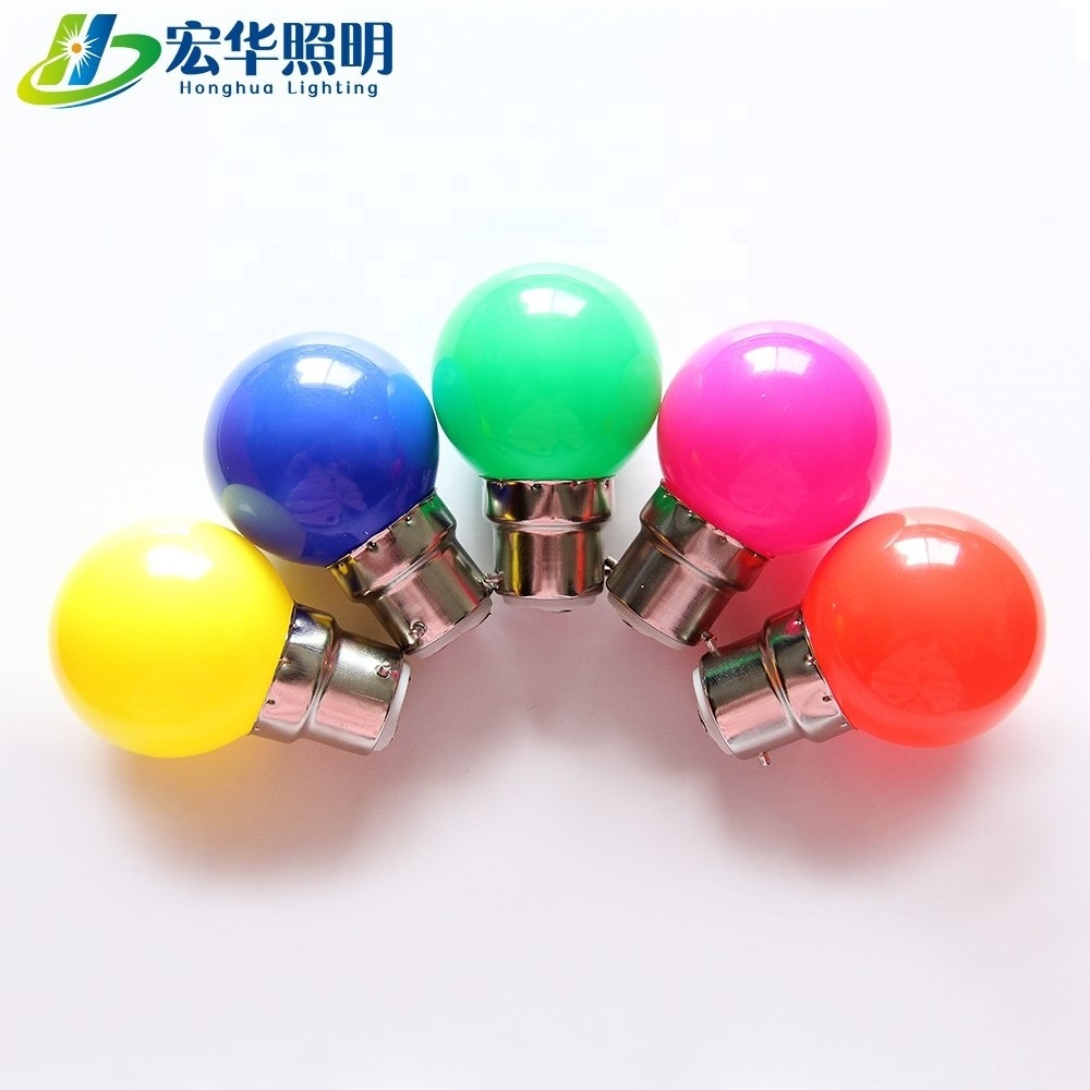 G45 Colour Decorative Light Bulb Round Bulbs Wholesale factory