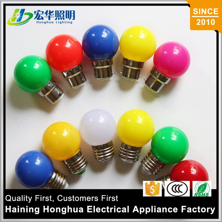 G45 Colour Decorative Light Bulb Round Bulbs Wholesale factory