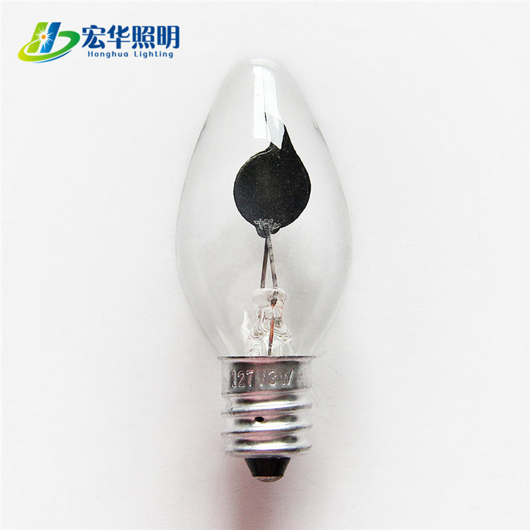 C7 E12 LED replacement fire flicker flame filament light bulb for sale