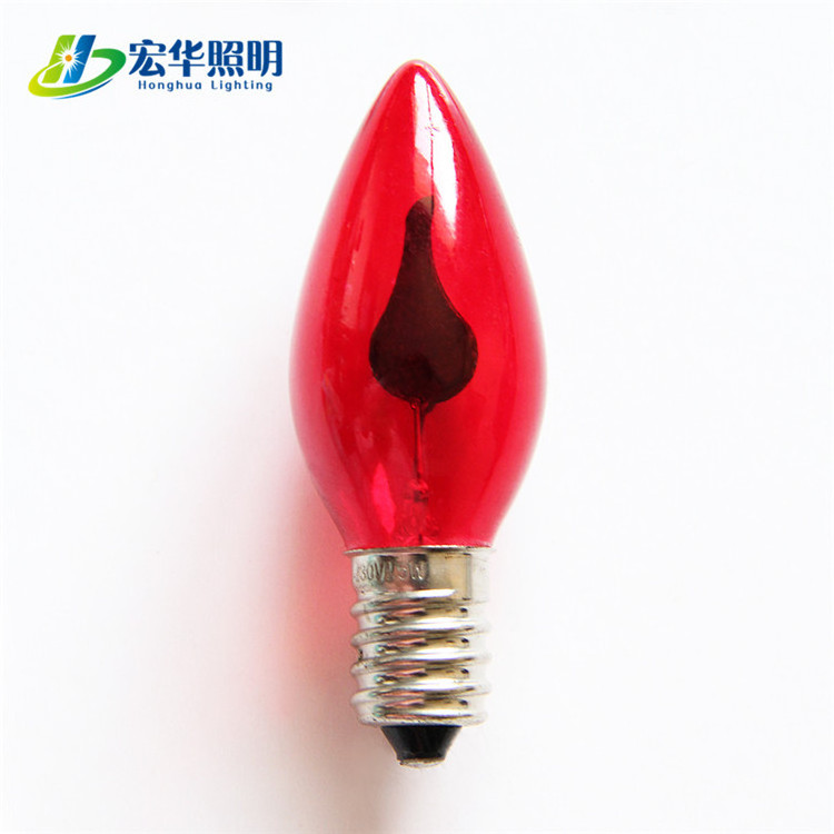 C7 e12 3w outdoor LED decorative flicker flame light bulbs for sale