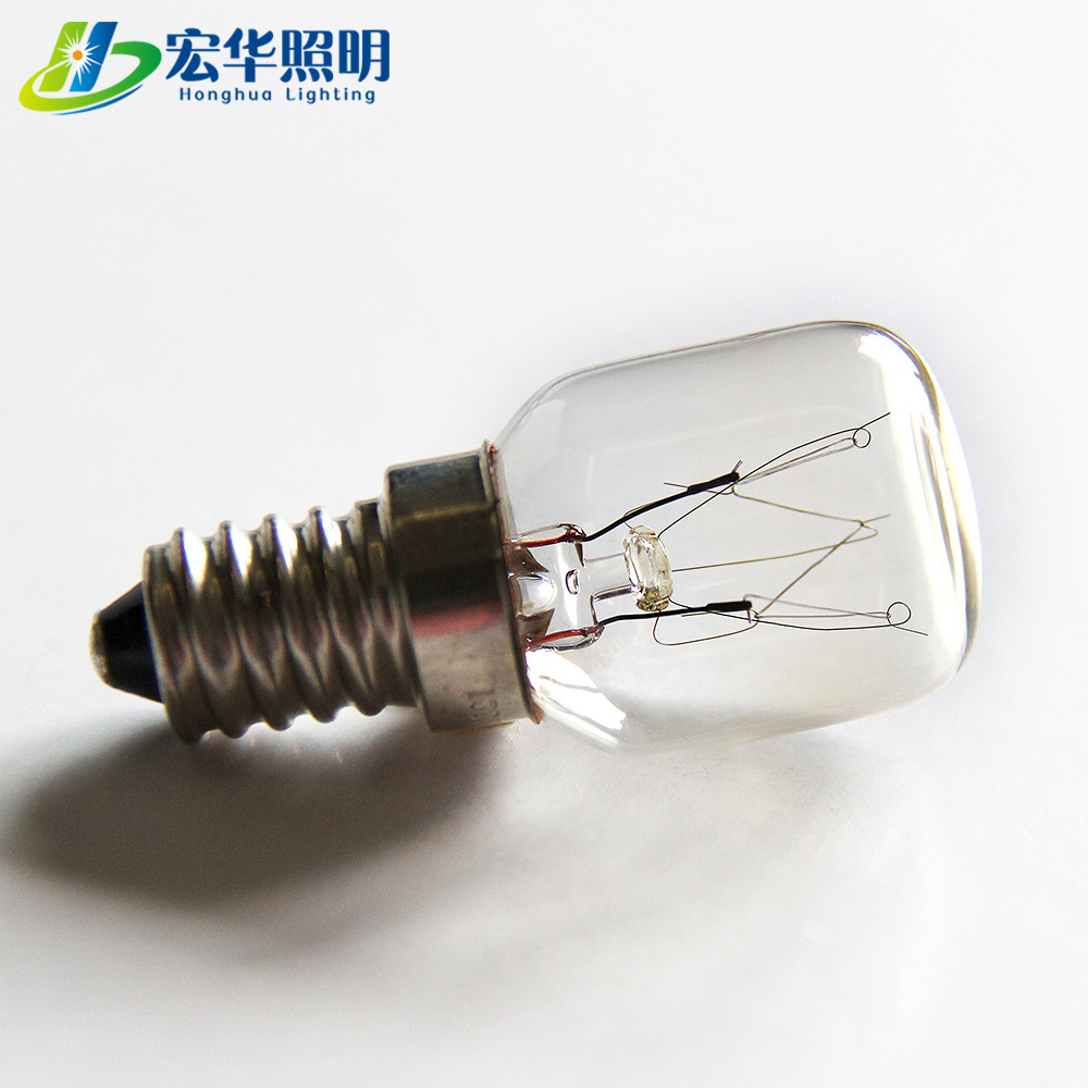 hot sale T25 Tubular 110-220V 15W Lamp Replace Light Incandescent Oven Bulb fridge bulb