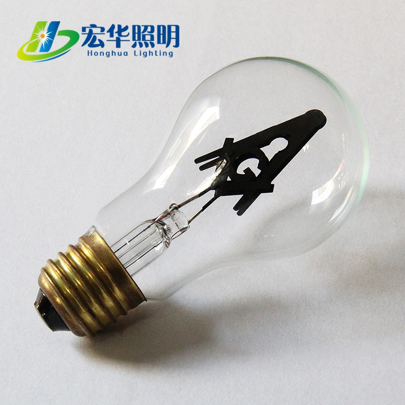 A19 Edison style light flicker flame Christmas masonic bulb for decoration