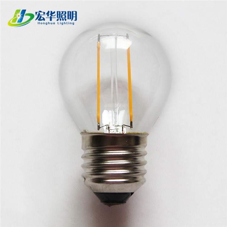 G45 4W e14 E27 220V Warm white housing vintage LED Edison style lighting bulb