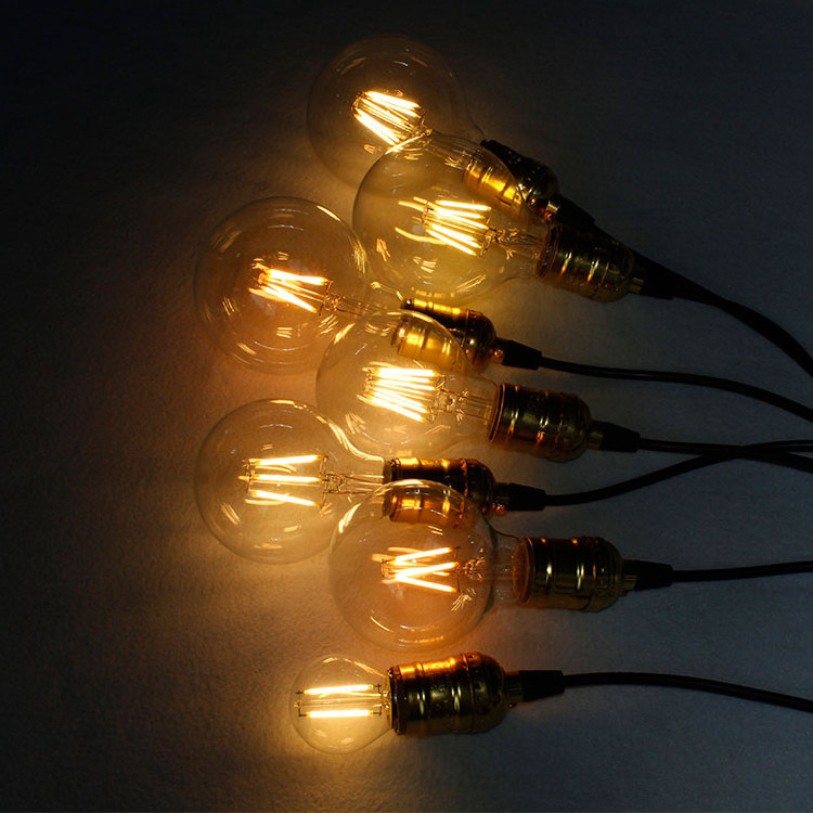 G80 4W 110v LED strip light bulb filament bulb for decorative