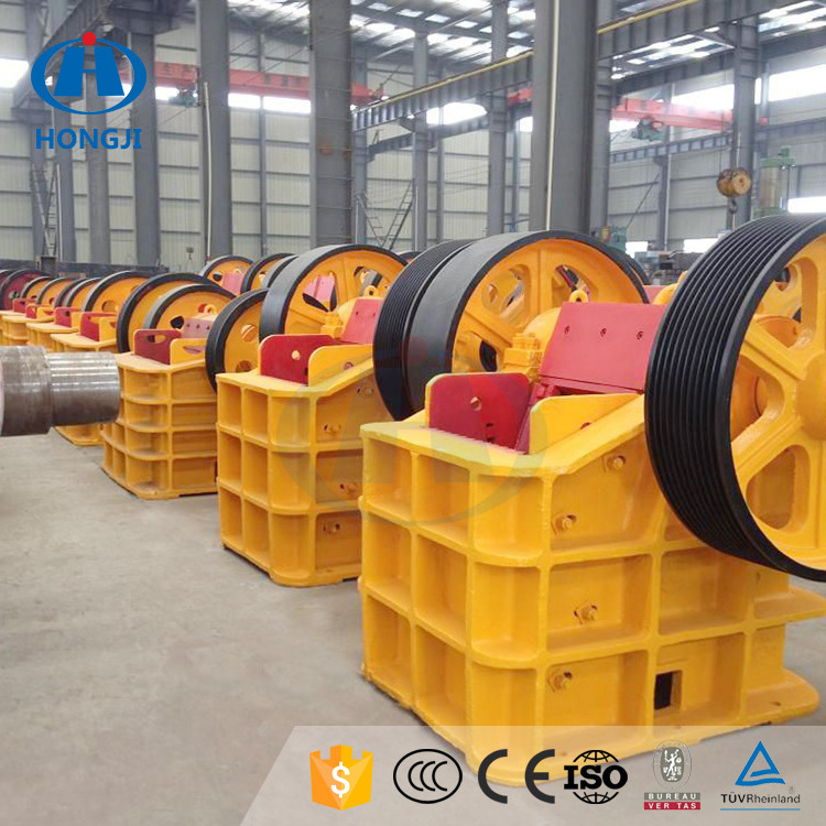 Competitive Price 20 t/h Stone Jaw Crusher Pe-500*750 250*1200 For Crushing Stone