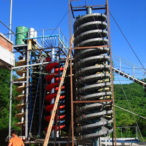 200 Tph Chrome Ore Wash Plant Beneficiation Equipment Gravity Mineral Separator Mining Machinery Coal Spiral Chute