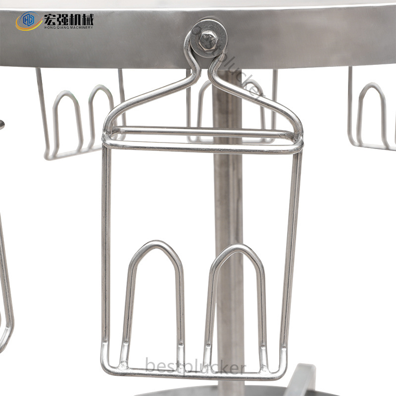 Small Scale Evisceration Table for Poultry Slaughter Line Poultry Processing Equipment