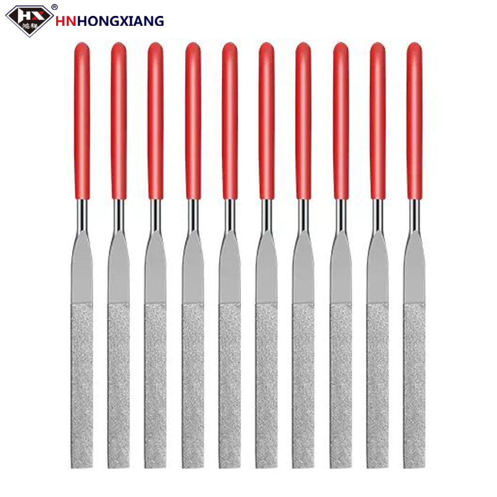 Diamond Mini Needle File Set Handy Tools Jewelers Hand Files Tool Kit For Metal Ceramic Stone Jewelry Rough Carving Glass Filing