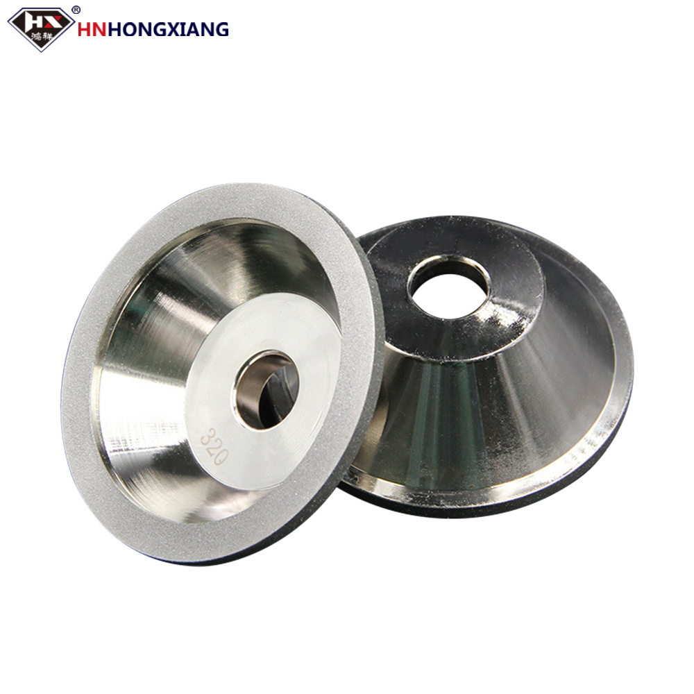 China Manufacturer Electroplated Bond Diamond Grinding Wheel Coated Diamond Grinding Wheel For Carbide Tool