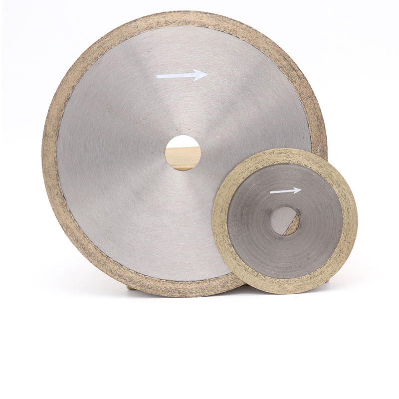 Hot Selling Porcelain Glass Cutting Diamond Saw Blade Sintered Continuous Diamond Circular Saw Blade For Cutting Glass