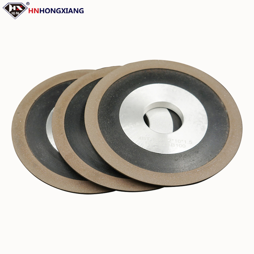 China Factory Resin Bonded Bakelite Diamond Grinding Wheel Resin Soft Diamond Cbn Grinding Wheel For Sharpening Saw Blade