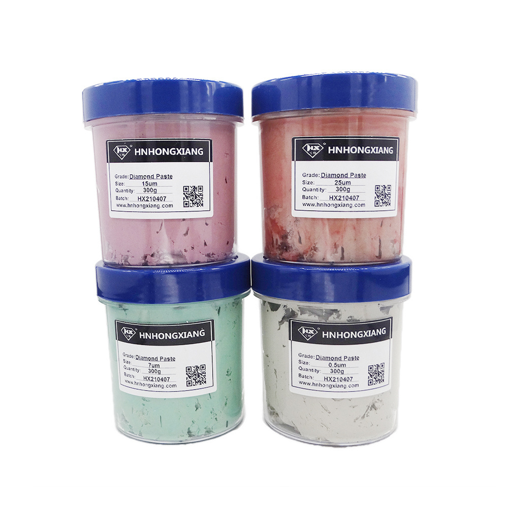 China Factory Diamond Polishing Paste Oil Based Abrasive Polycrystalline Diamond Lapping Compound Paste Water Based