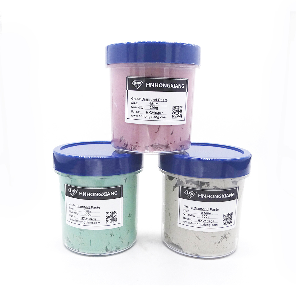 China Factory Diamond Polishing Paste Oil Based Abrasive Polycrystalline Diamond Lapping Compound Paste Water Based