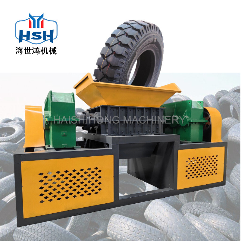 Full Automatic Customizable Used Tyre Cutter/Tyre Recycling Machine/Tyre Shredder Tire Cutter Machine