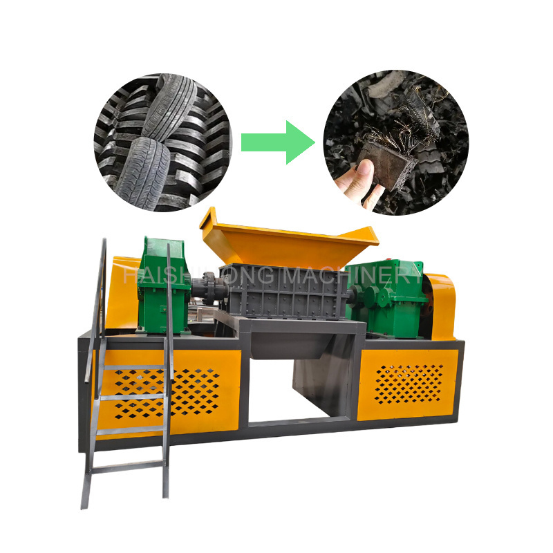 Full Automatic Customizable Used Tyre Cutter/Tyre Recycling Machine/Tyre Shredder Tire Cutter Machine