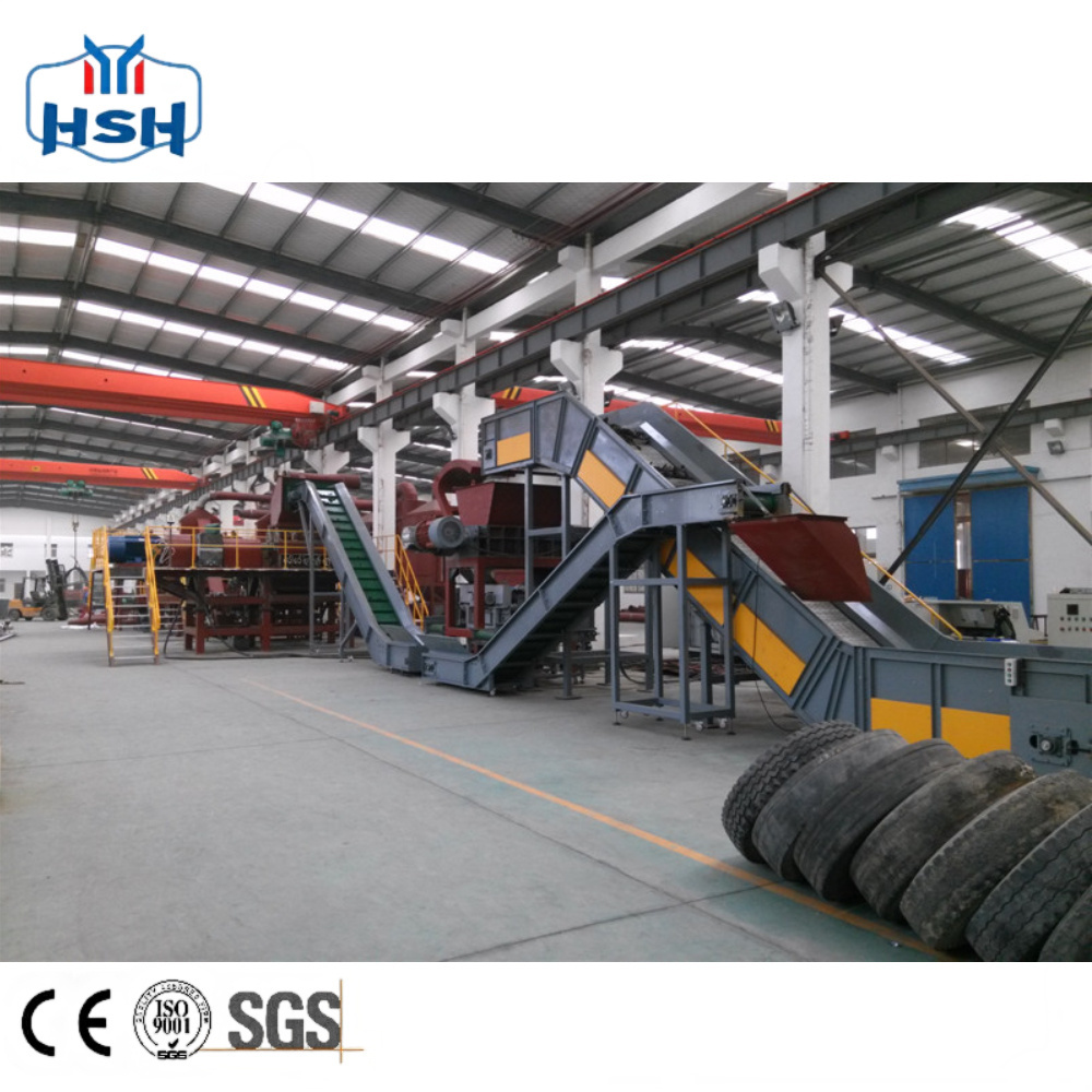 Favourable price tyre production line for truck tire waste tyre recycling production line