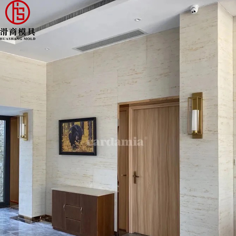 Soft stone clay wall cladding decoration porcelain artificial stone MCM big wall concrete soft flexible tile