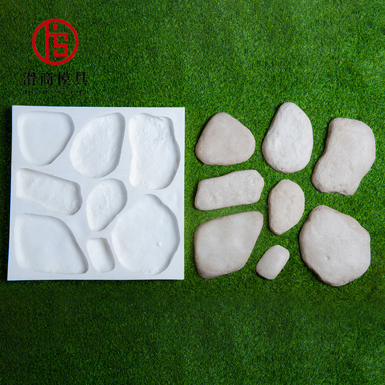 Decoration pvc concrete silicone rubber artificial cultured stone molds