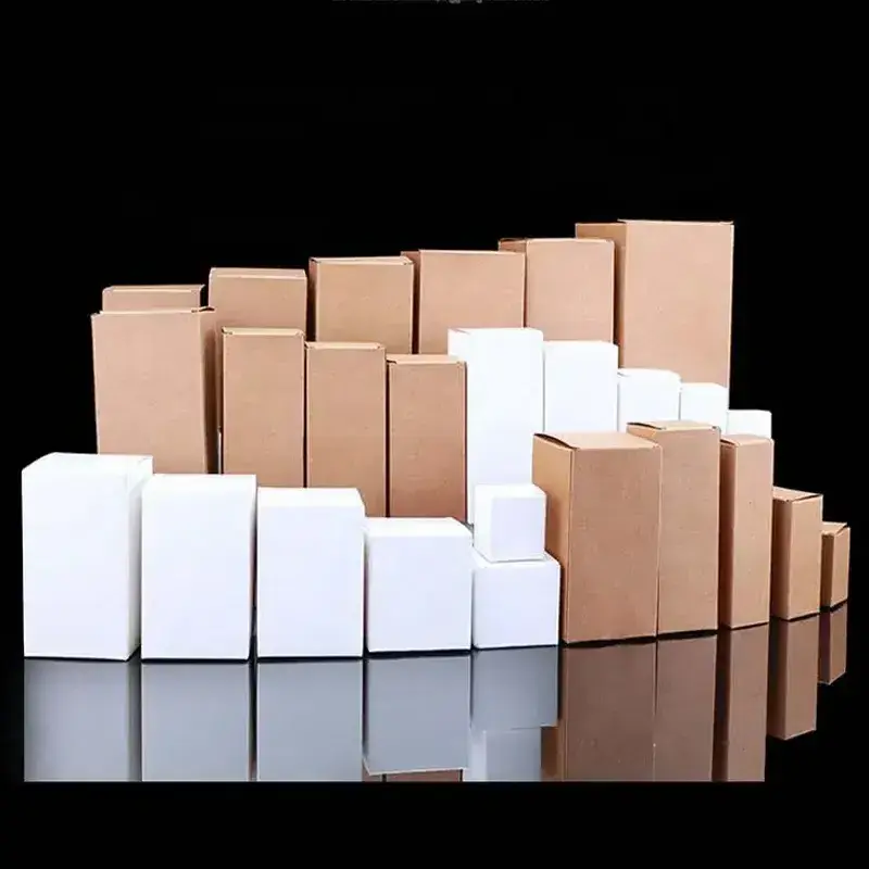 Wholesale Custom Logo Rigid Paper Packaging Boxes Free Samples Multi-Purpose Bulk Cardboard Shipping Custom Made Embossing Gifts