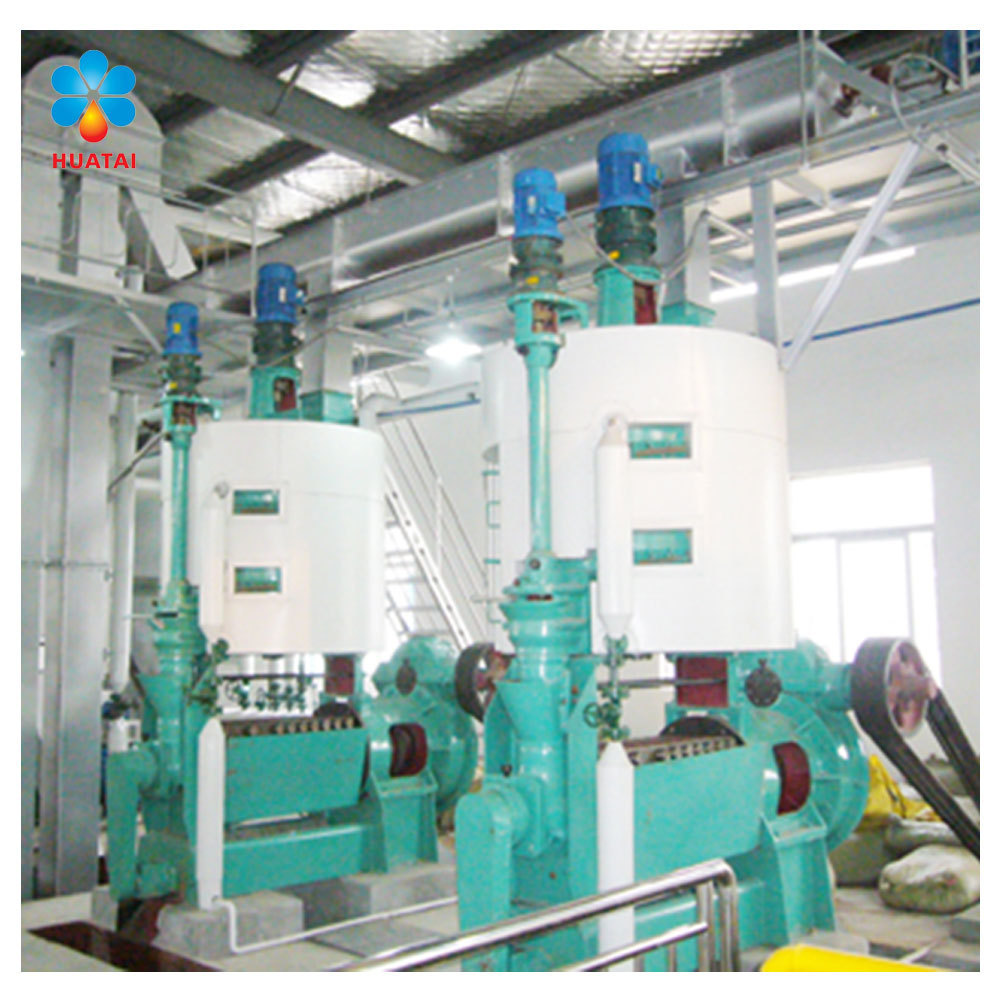 Oil pressing section machine of sunflower oil press machine vegetable oil production line