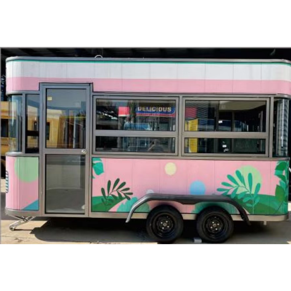 Wholesale Price Ice Cream Mobile Food Trucks For Sale Concession  Food Truck Trailer Food Cart