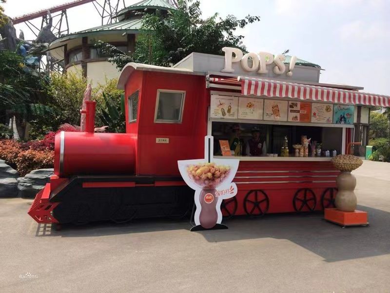 Food truck Customized Dining truck Hot Dog Pizza Coffee Ice Cream Mobile Camping Trailer Known Mall Night Market Buffet car