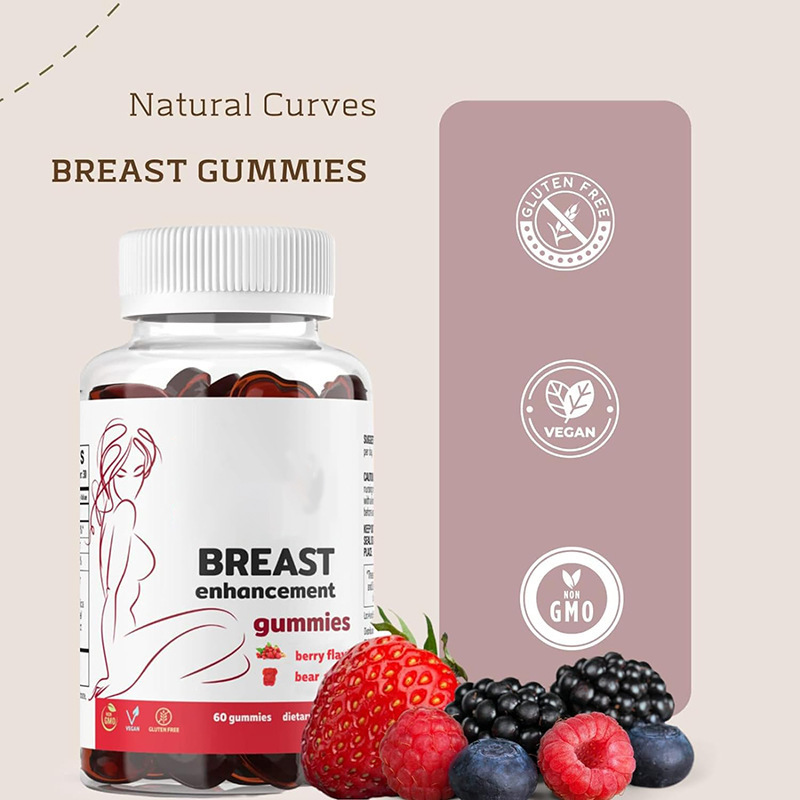 Butt and Breast Enlargement Gummies Food Supplement