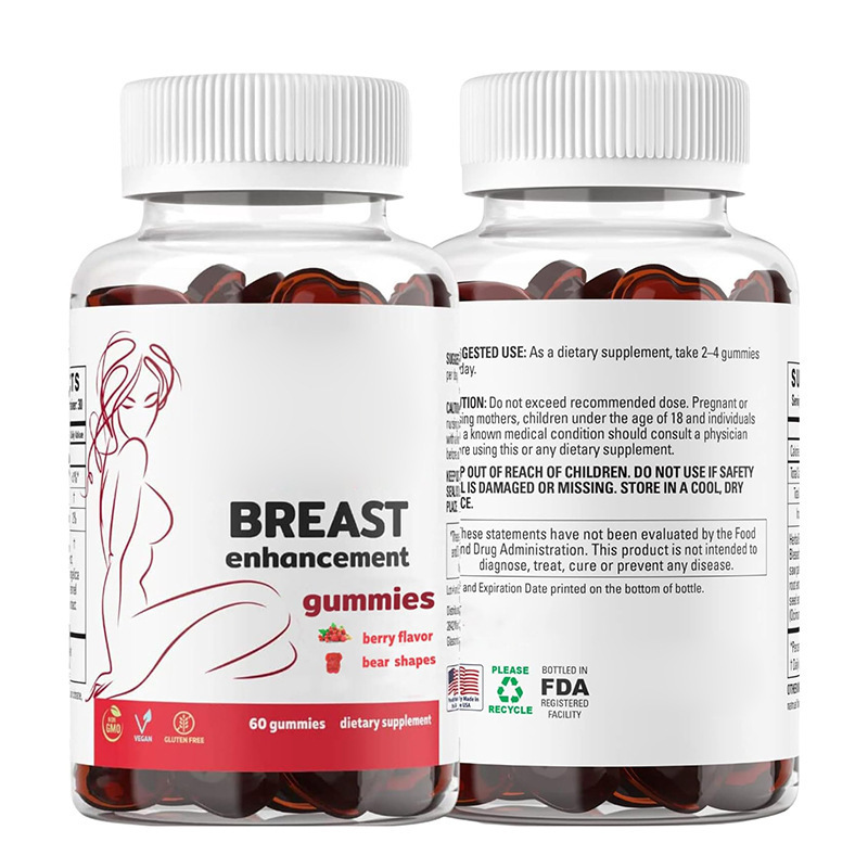 Butt and Breast Enlargement Gummies Food Supplement