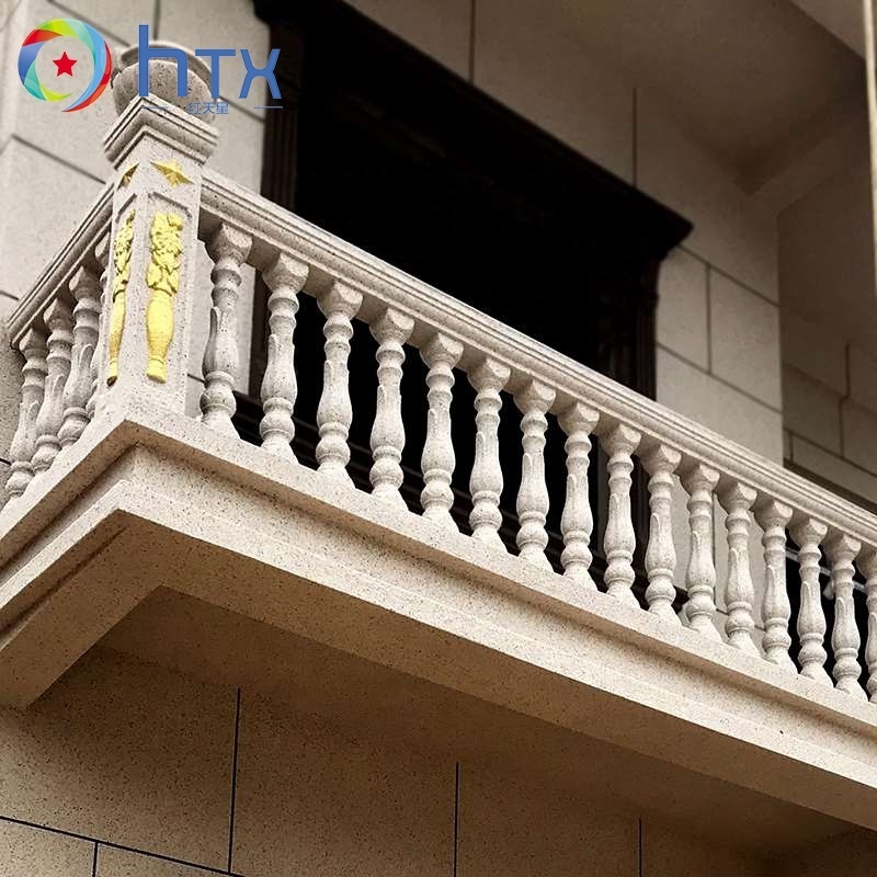 Customized roman style balcony concrete baluster molds for sale