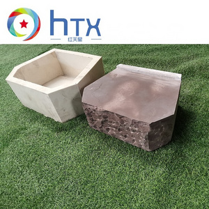 Planted retaining wall Dry wall Self embedded retaining wall Retaining brick Concrete retaining mold