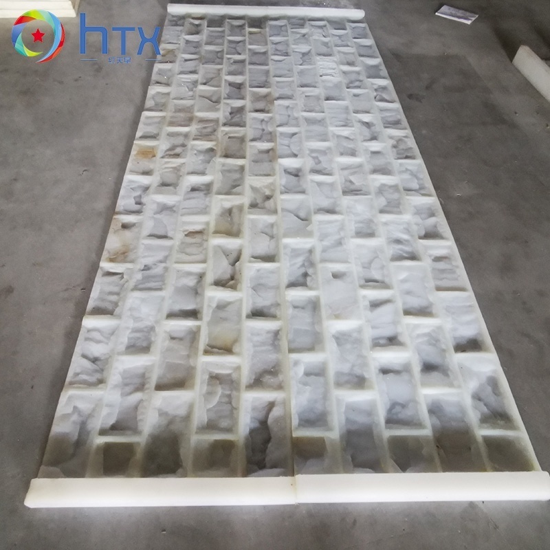 Precast concrete fence wall molds plastic mould for making precast concrete fence wall panels