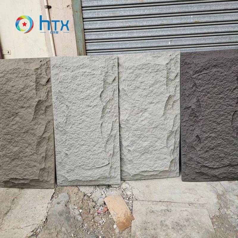 Factory Direct Sale Faux Stone Artificial Stone Veneer Panels Exterior Wall Pu Stone Panel