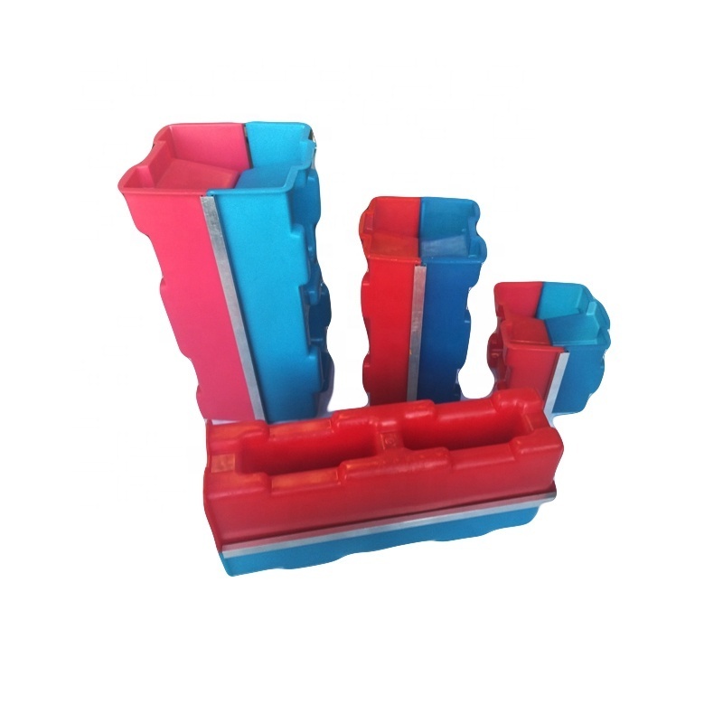 Plastic Concrete Hollow Blocks Interlocking Block Brick Moulds