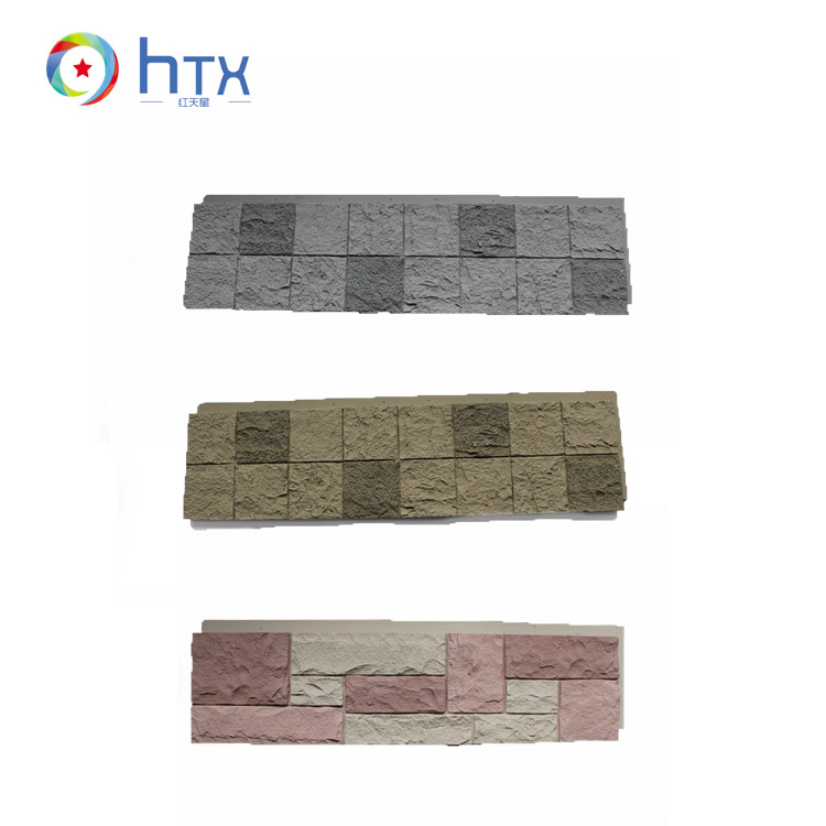 3d Pu Cultured Faux Wholesale Polyurethane Stone Wall Panel