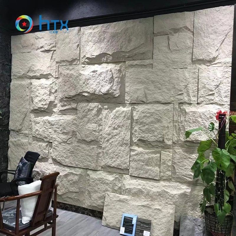 Home Decoration Faux Stone Siding Wholesale Price Exterior Wall Cladding Pu Stone Panels For Wall Protection