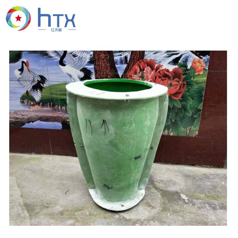 fiberglass flower pot concrete tall planter mold