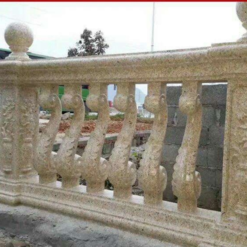 Customized roman style balcony concrete baluster molds for sale