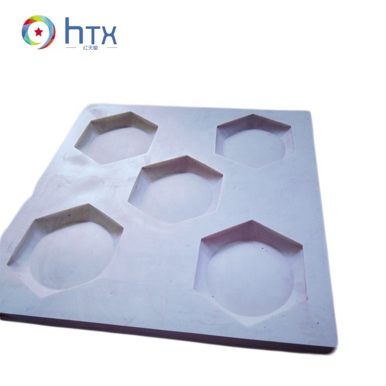 HTX faux concrete brick interior walls tile 3d decoration stone wall panel silicone mold