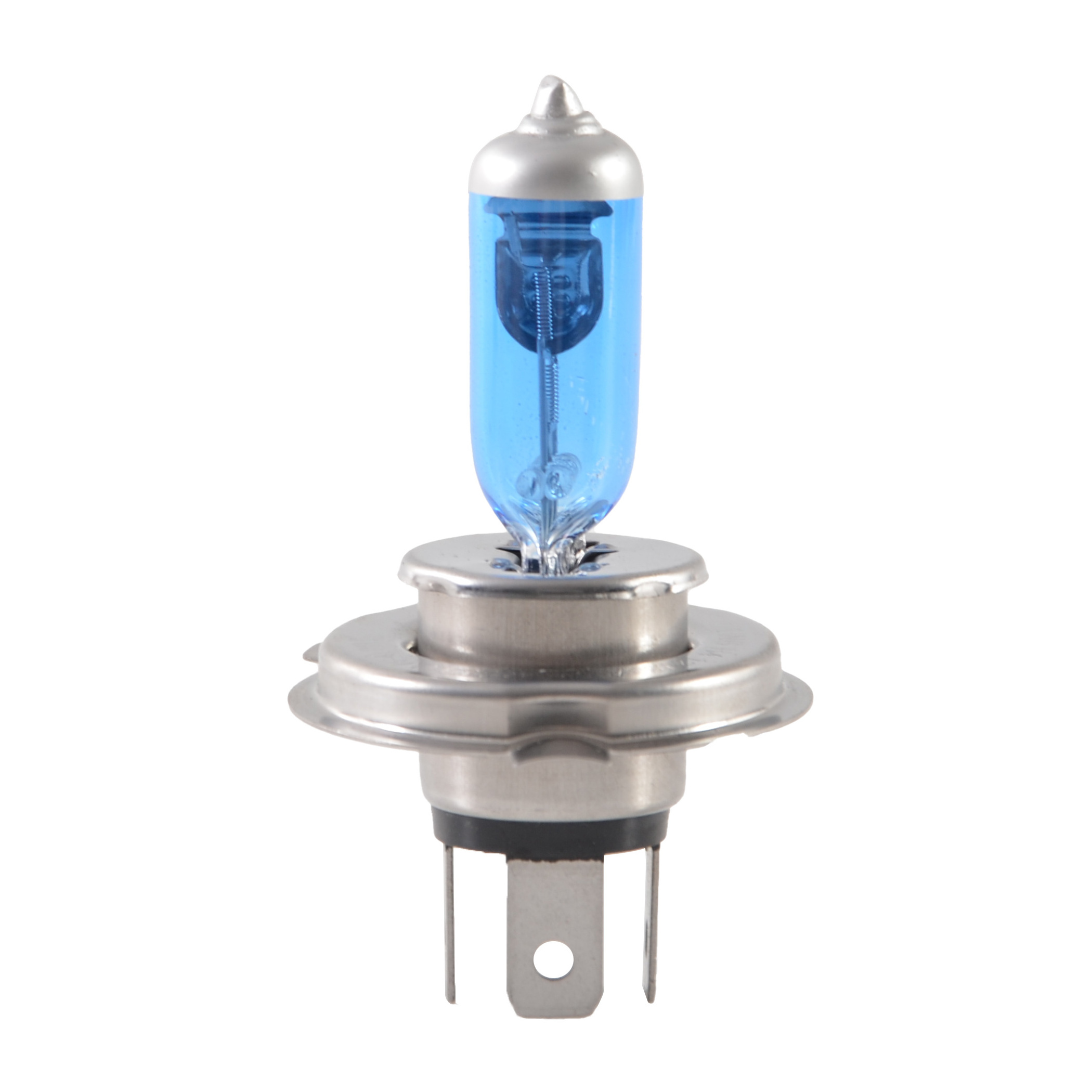 High Quality Headlight Bulb Blue Coating H4 Halogen Bulb White