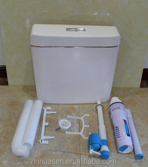 Very Big Dual Flush Plastic Toilet Cistern For Toilet Or Squat Pan HS-Q7