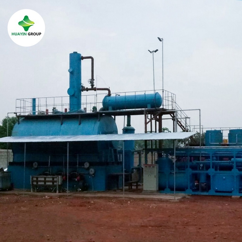 3T-30T Waste engine oil/motor oil refinery to diesel equipment for sale used for marine engine