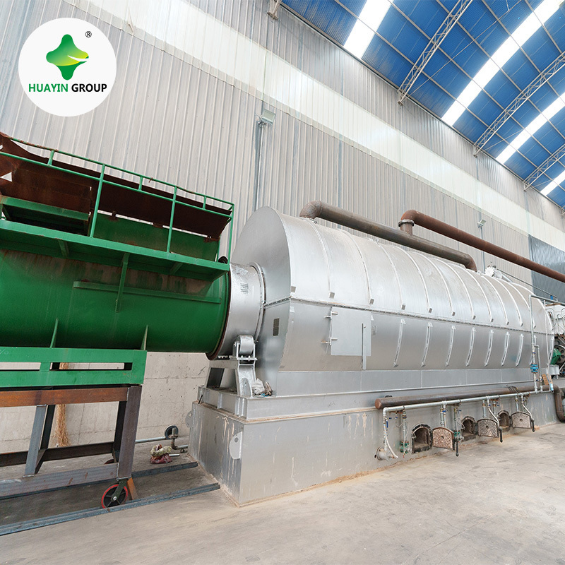 Huayin pyrolysis plant to convert plastic waste into biochar and bio-oil