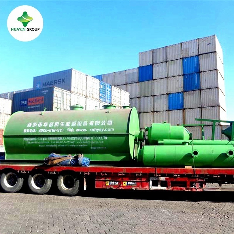 Plastic Waste City Garbage To Oil Pyrolysis Machine