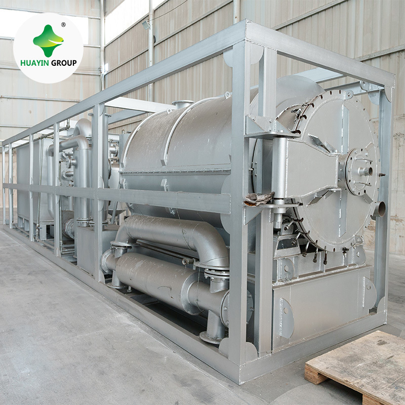 Mini Small Waste Plastic To Fuel Oil Pyrolysis Plant Complete Machine