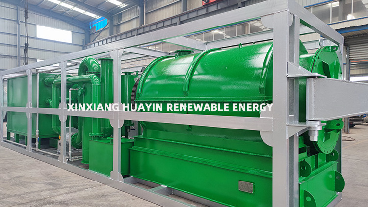 Mini Small Waste Plastic To Fuel Oil Pyrolysis Plant Complete Machine