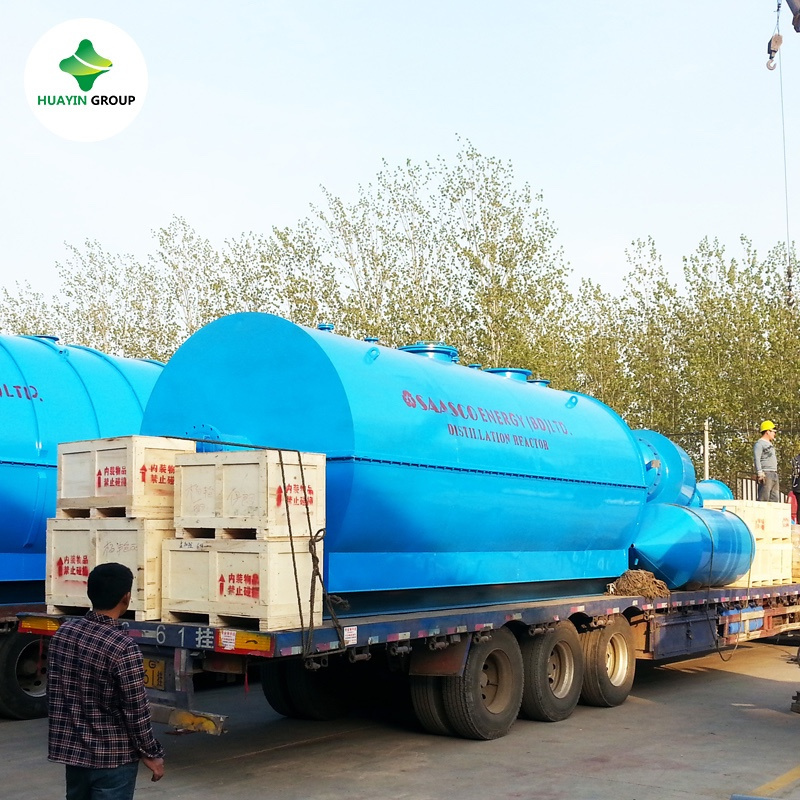 Good sale Tyre pyrolysis oil distillation to synthetic diesel plant